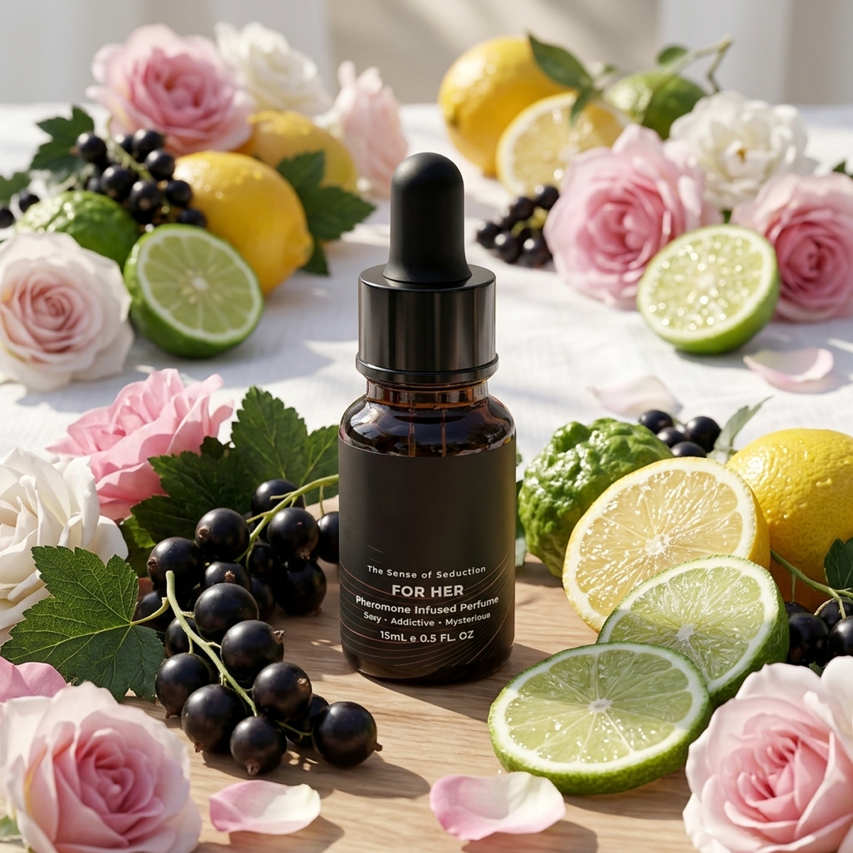 Perfume Jasmine Fragrance - Pheromone Perfume for Women 15ml Long