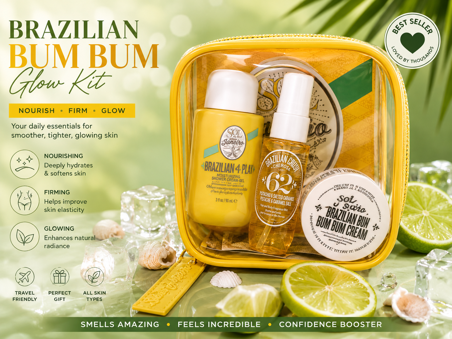 Perfume Fragrance Mist - Sol de Janeiro Perfume Set for