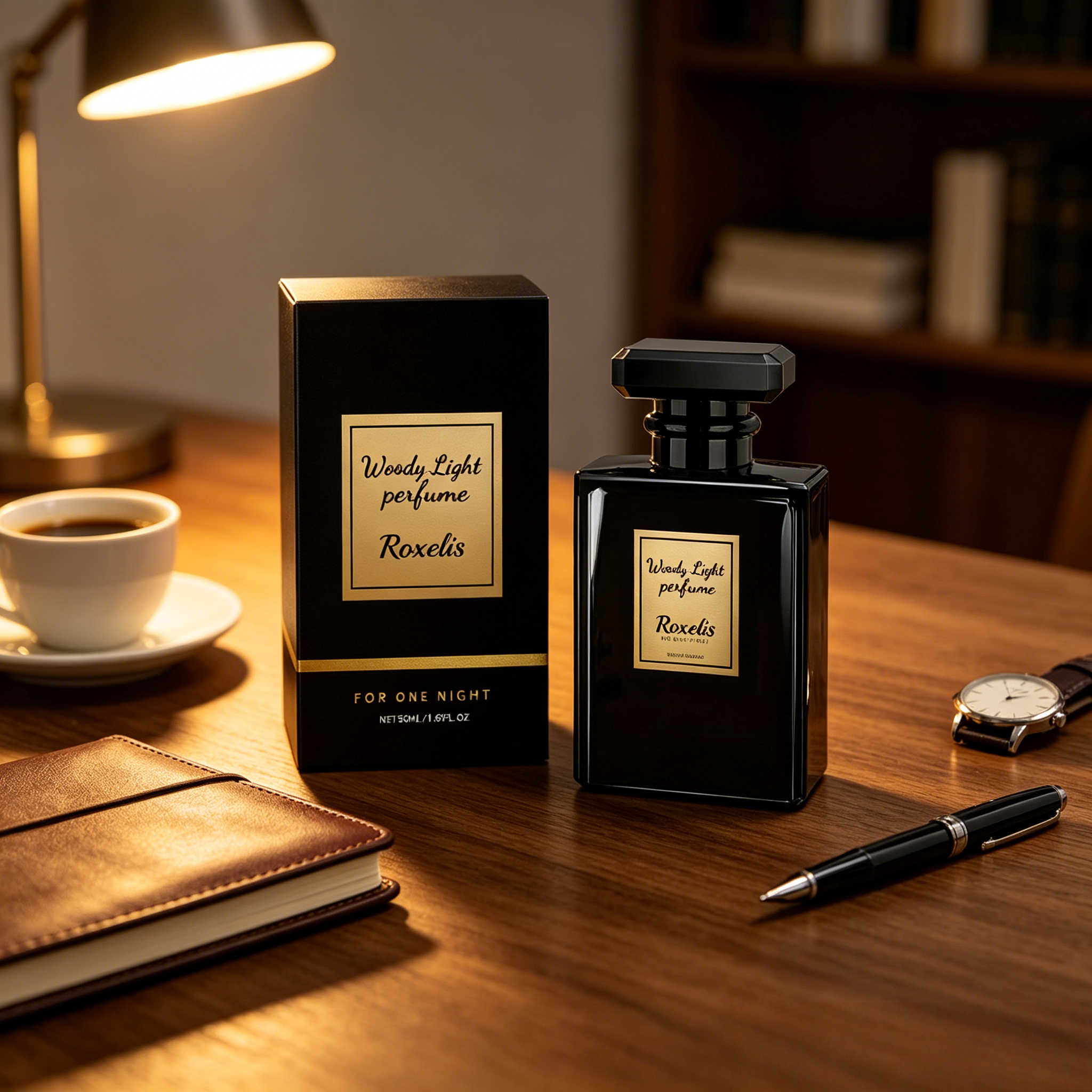 Perfume Fresh Fragrance - ROXELIS Woody Light Perfume, Long-Lasting Fragrance,