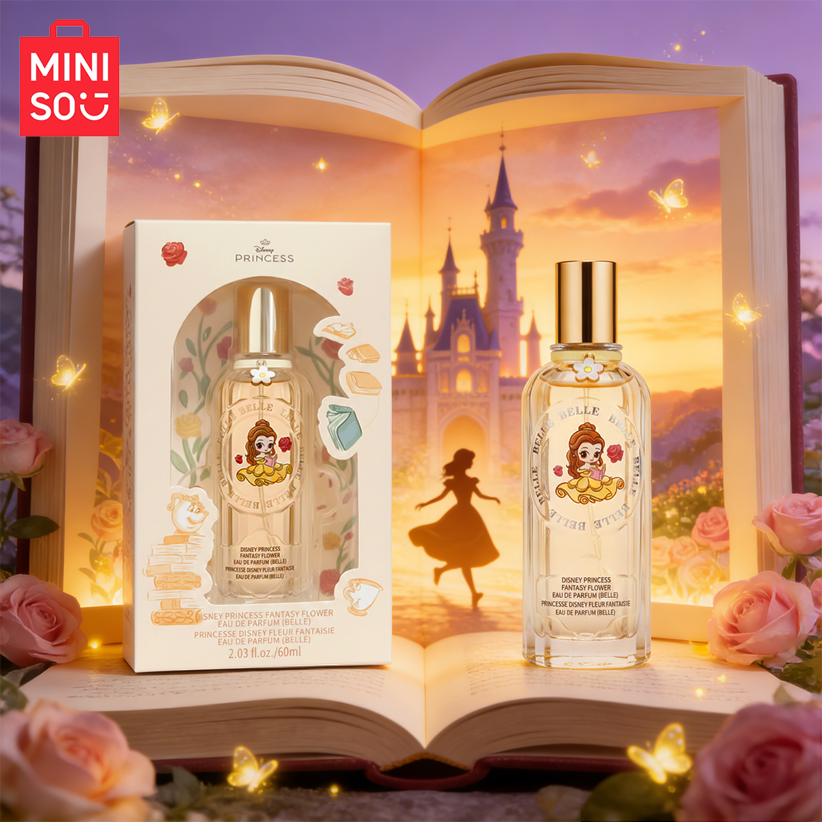 MINISO & DISNEY BELLE Women Pe - Perfume Fragrance For Girls review and price
