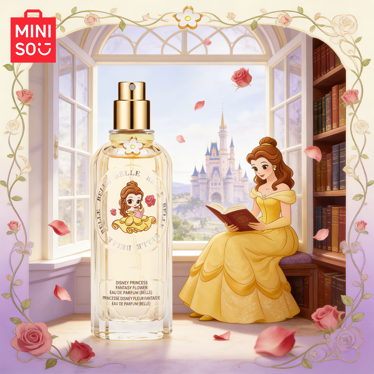MINISO & DISNEY BELLE Women Pe - Perfume Fragrance For Girls review and price