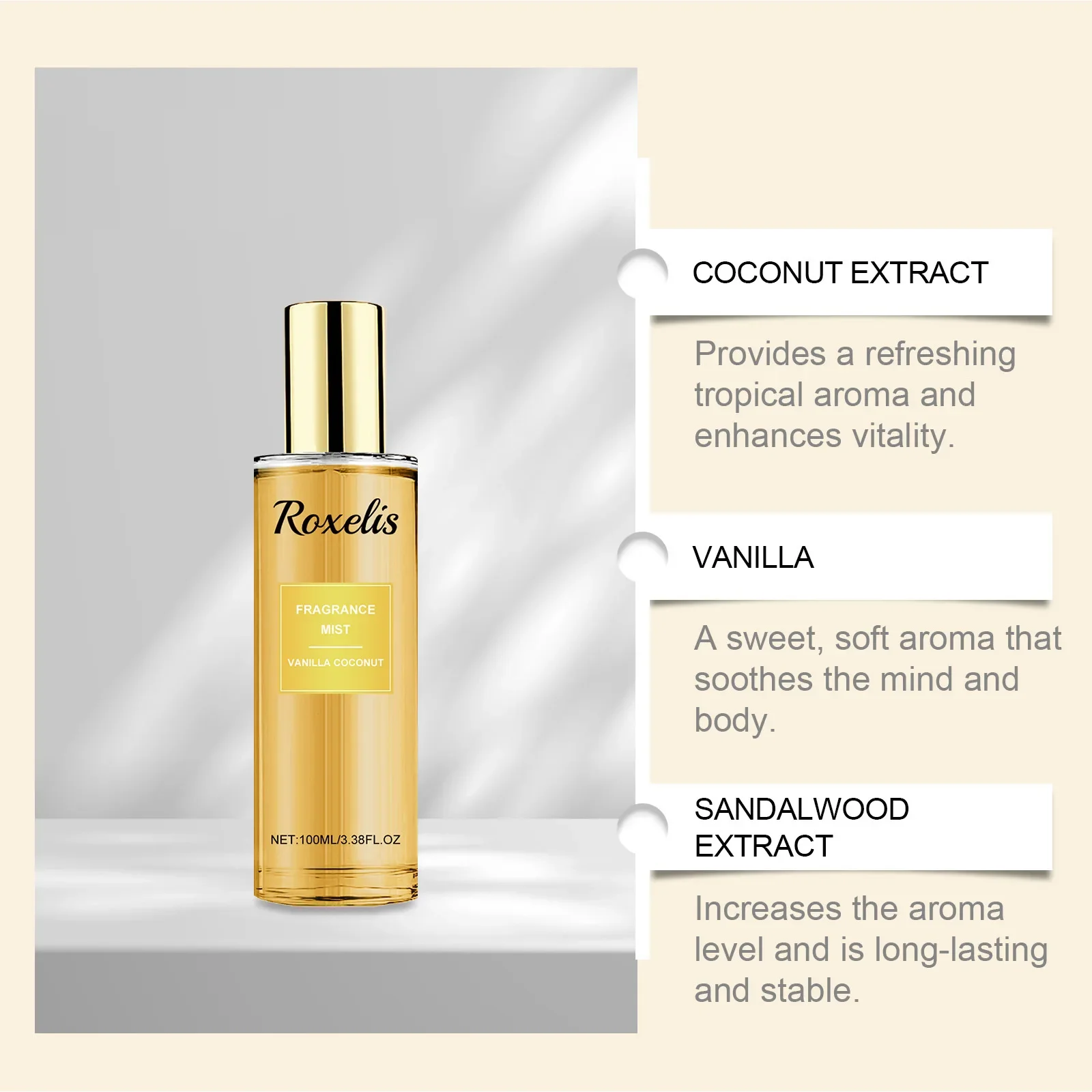 Coconut Vanilla Aroma Spray La - Perfume Fragrance Mist review and price