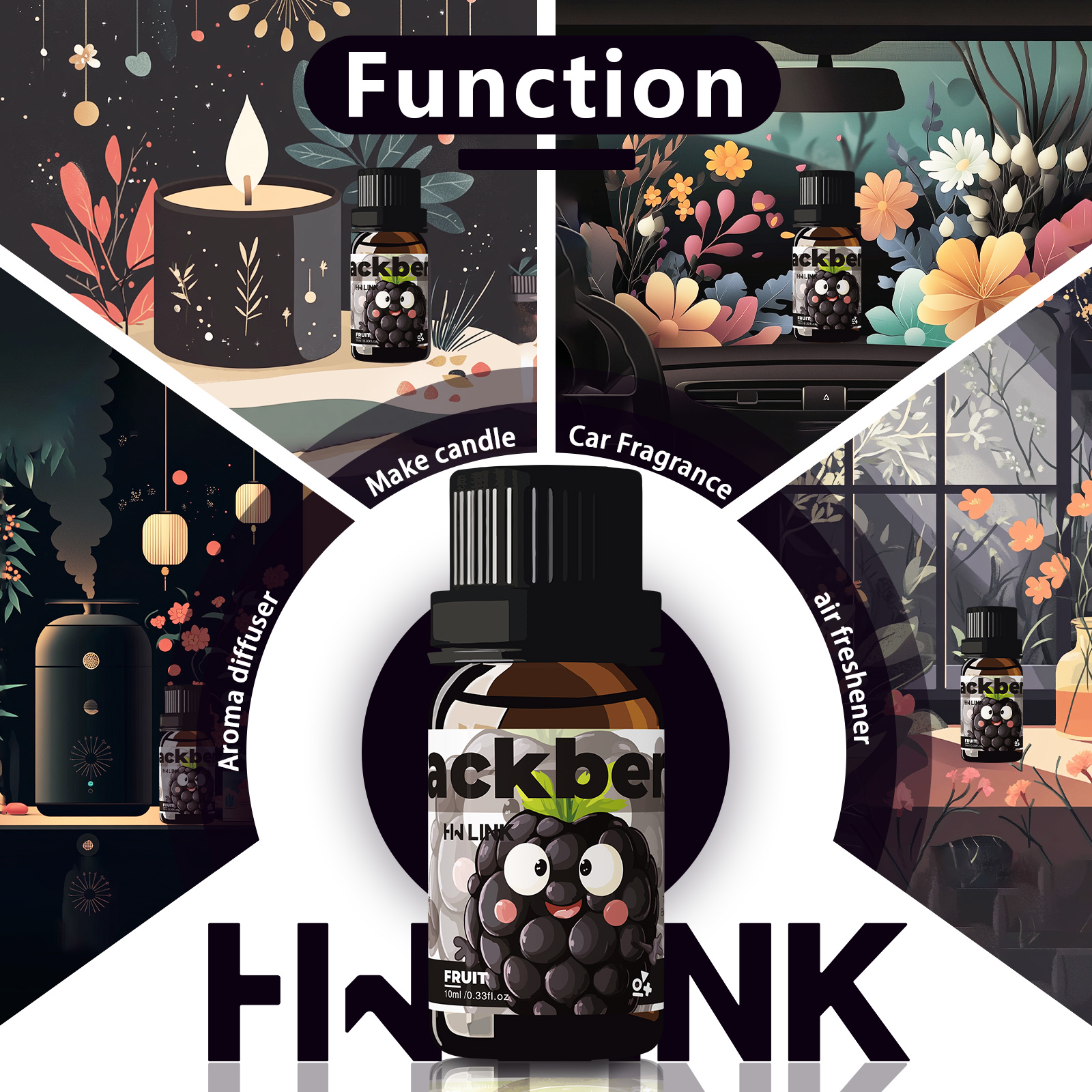 Blackberry Essential Oil Black - Perfume Fragrance World review and price