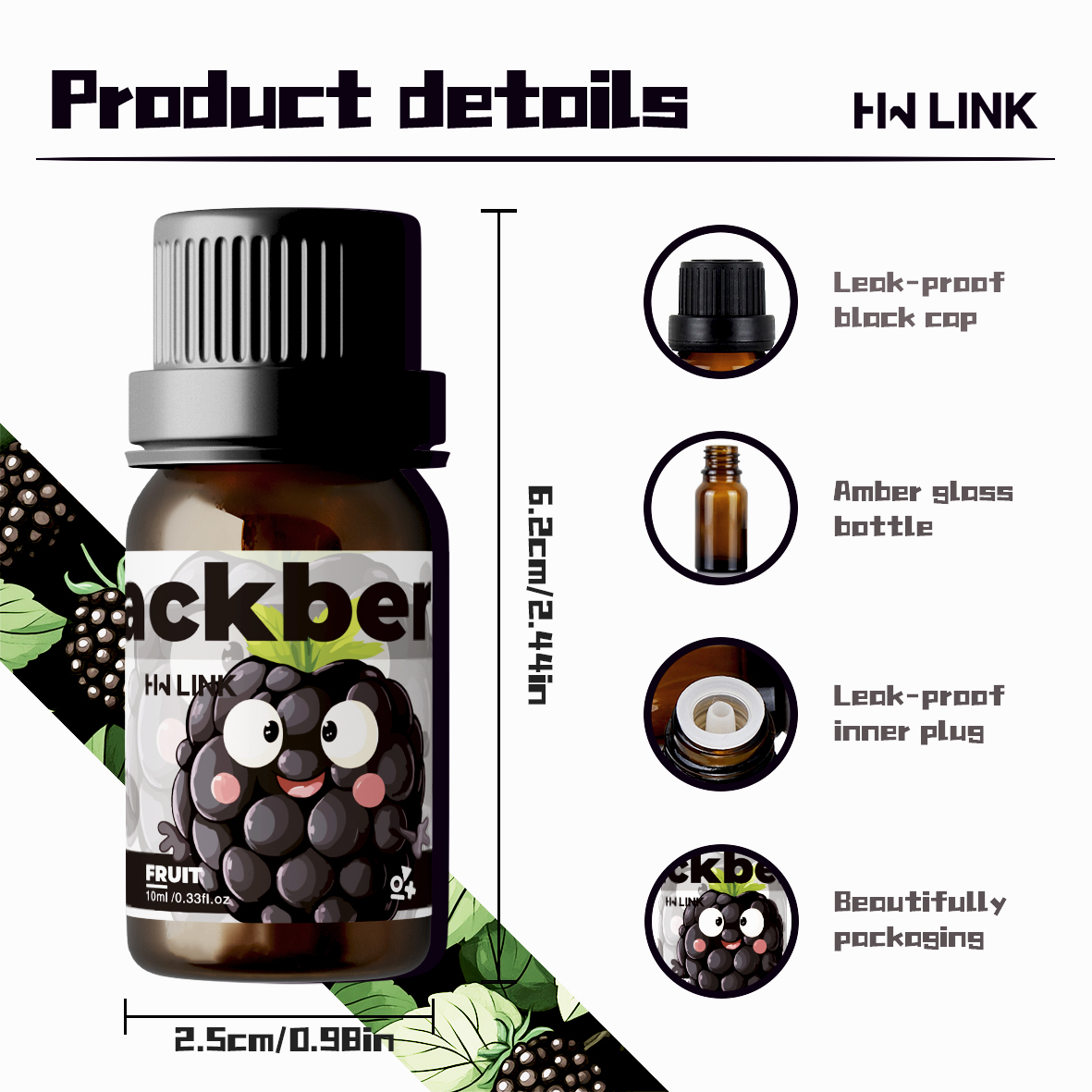 Blackberry Essential Oil Black - Perfume Fragrance World review and price
