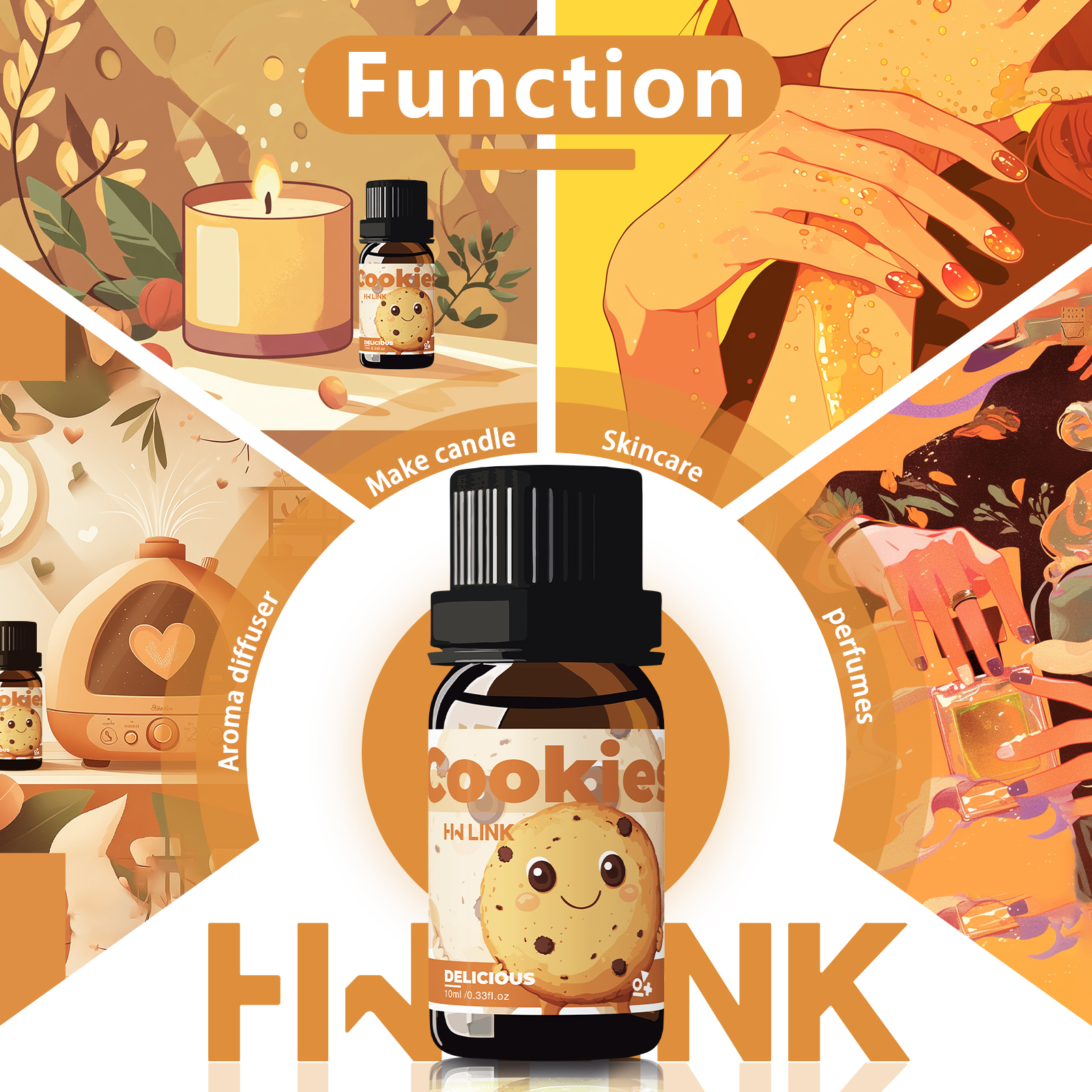 10ml Cookies Essential Oils Pe - Perfume Fragrance Mist review and price