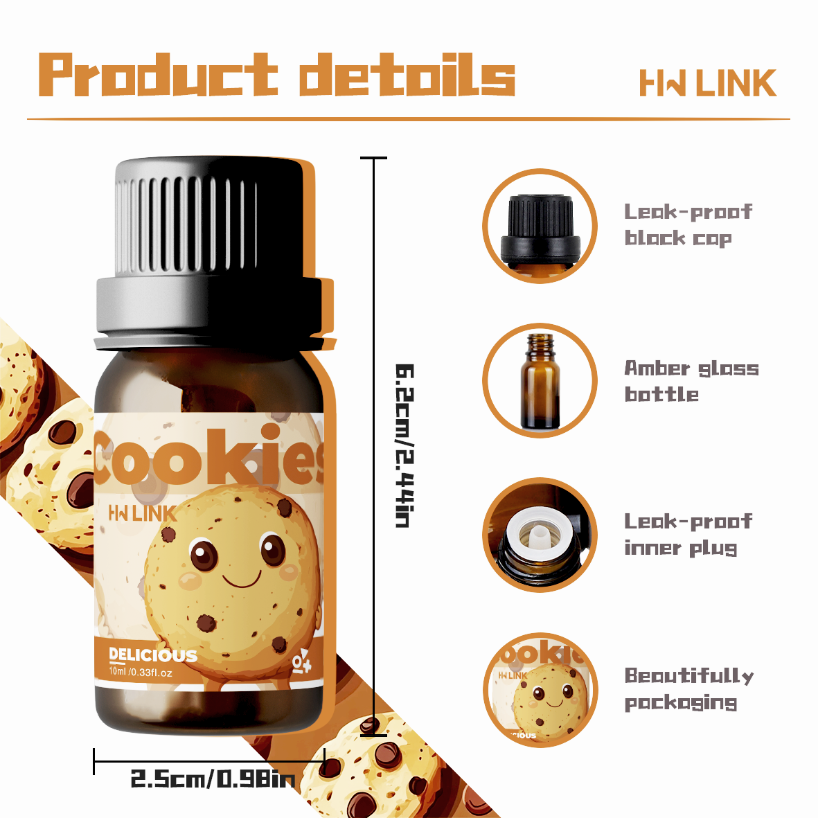 10ml Cookies Essential Oils Pe - Perfume Fragrance Mist review and price