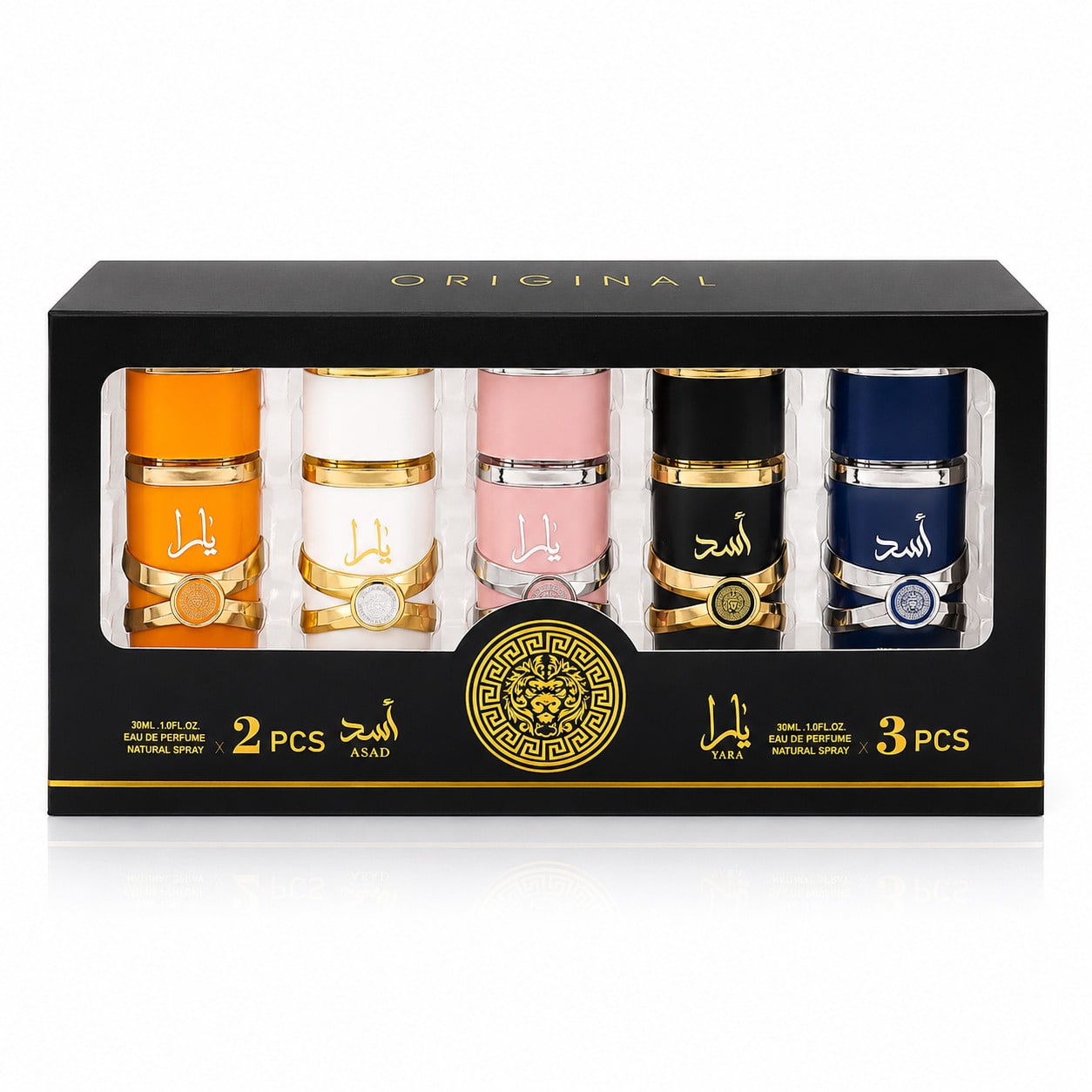 Perfume Set 5pcs Asad Yara 30m - Yara Perfume Fragrance review and price