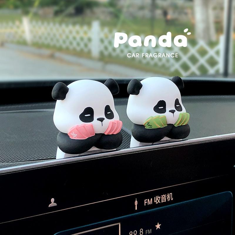 Cartoon Panda Car Perfume Orna - Perfume Fragrance For Girls review and price