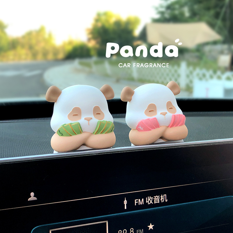 Cartoon Panda Car Perfume Orna - Perfume Fragrance For Girls review and price