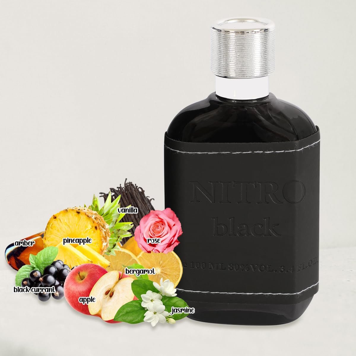 Dumont Nitro Black 100ml EDP P - The Collection Perfume Fragrance review and price