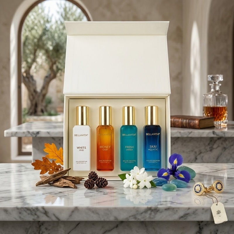 4x20ml Mens Perfume Gift Set L - The Collection Perfume Fragrance review and price
