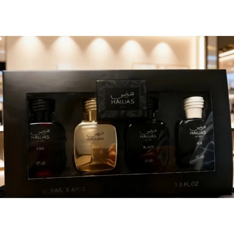 4x30ml Men's Aquatic Aromatic  - The Collection Perfume Fragrance review and price