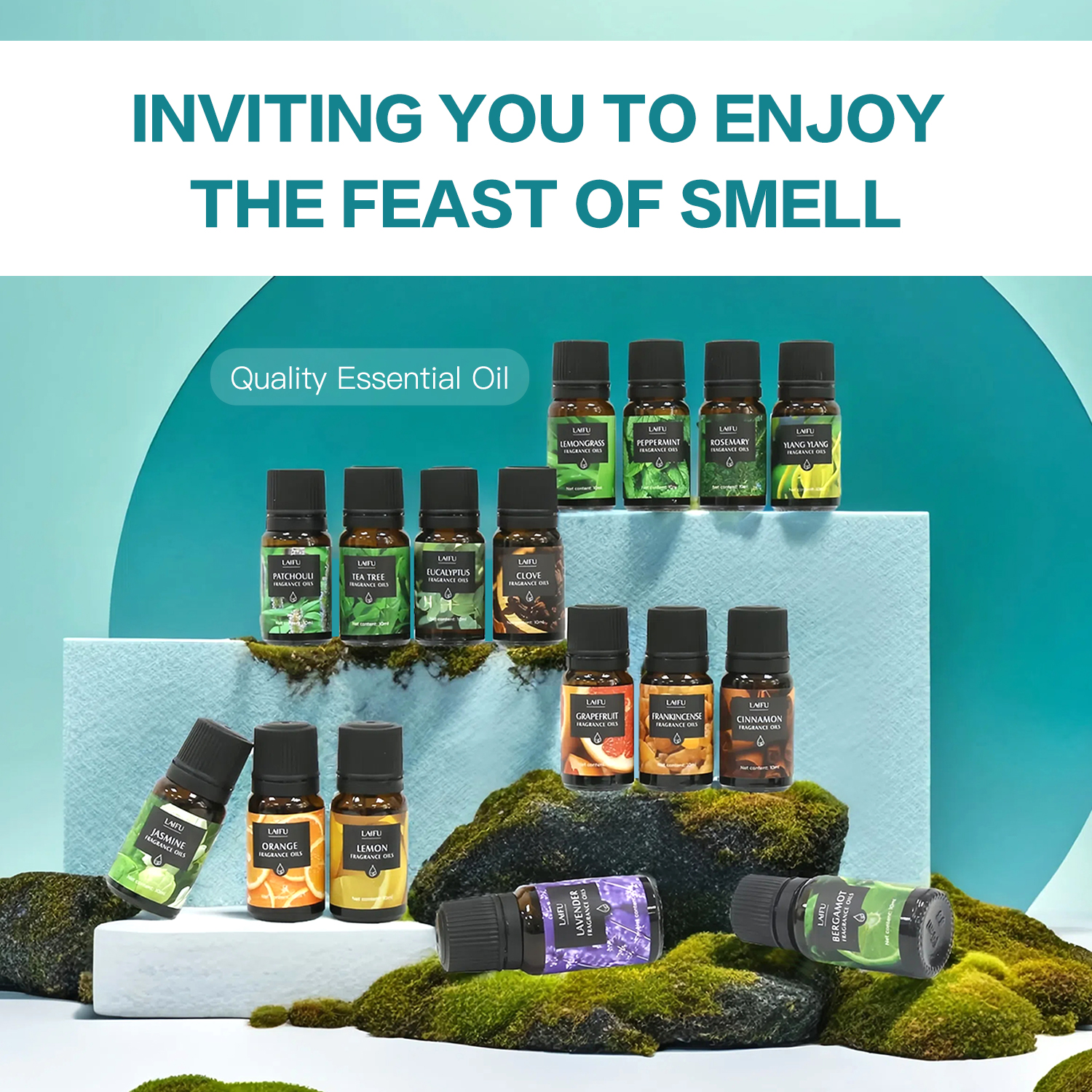 16x10ml Essential Oils Set for - Perfume Fragrance Mist review and price