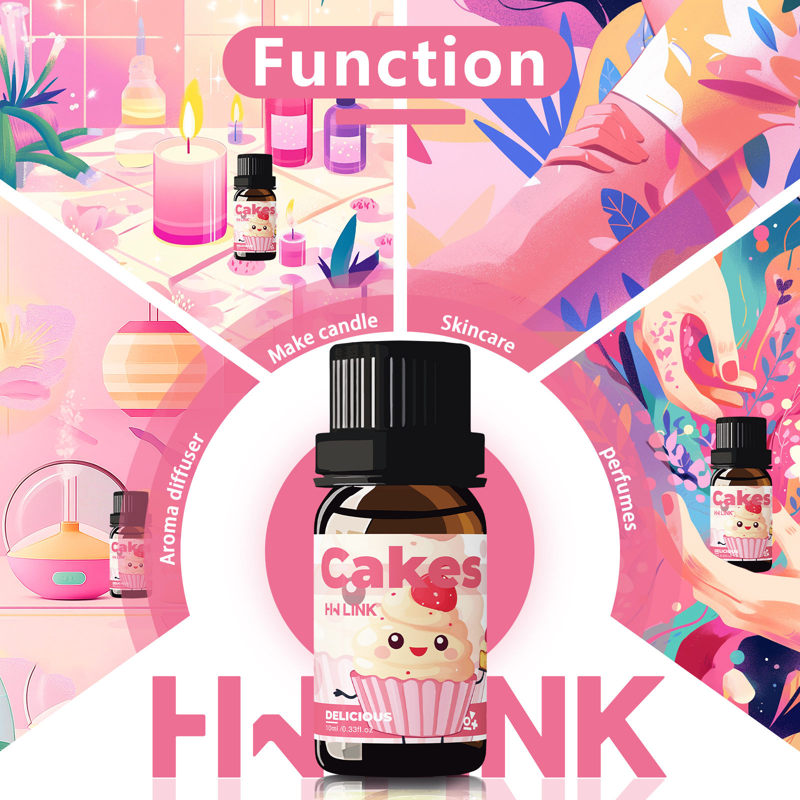 10ml Cakes Essential Oils Perf - Perfume Fragrance Mist review and price