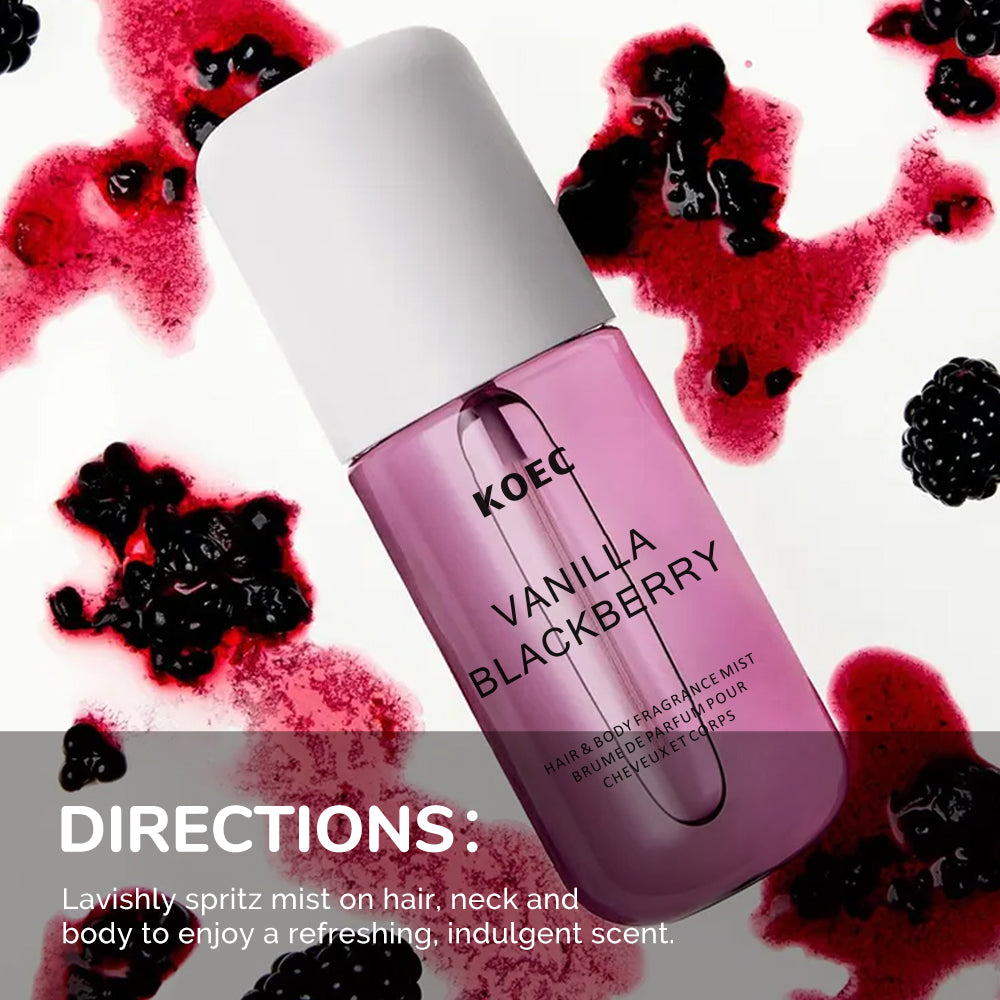 50ml KOEC Vanilla Blackberry F - Perfume Fragrance Mist review and price